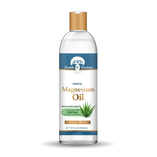 Health and Wisdom Magnesium Oil Plus Aloe Vera