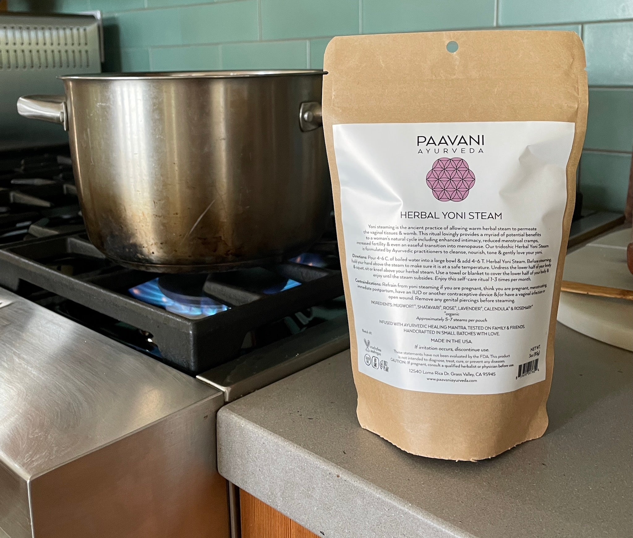 Herbal Yoni Steam | Ayurvedic Vaginal Steam for Reproductive Health