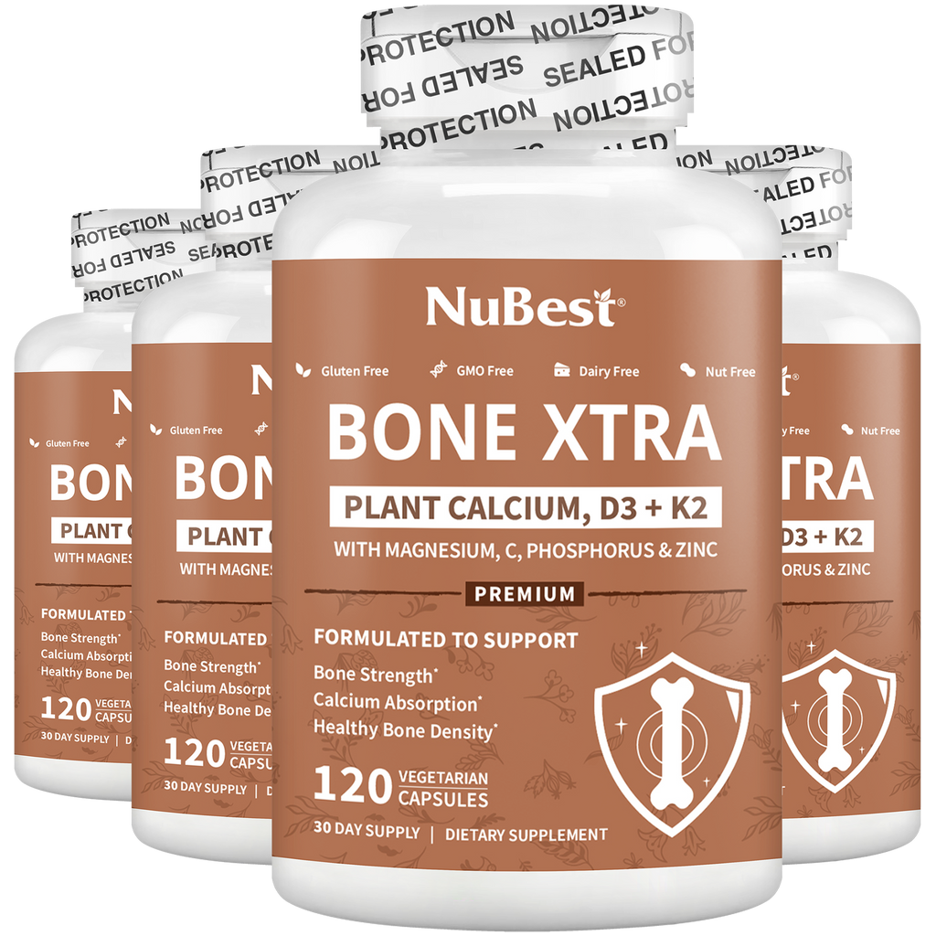 Bone Xtra - Plant-based Formula to Support Healthy Bones For Adults,