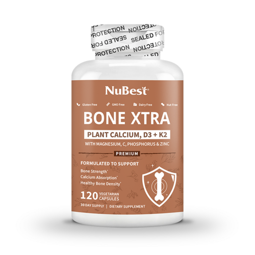 Bone Xtra - Plant-based Formula to Support Healthy Bones For Adults,