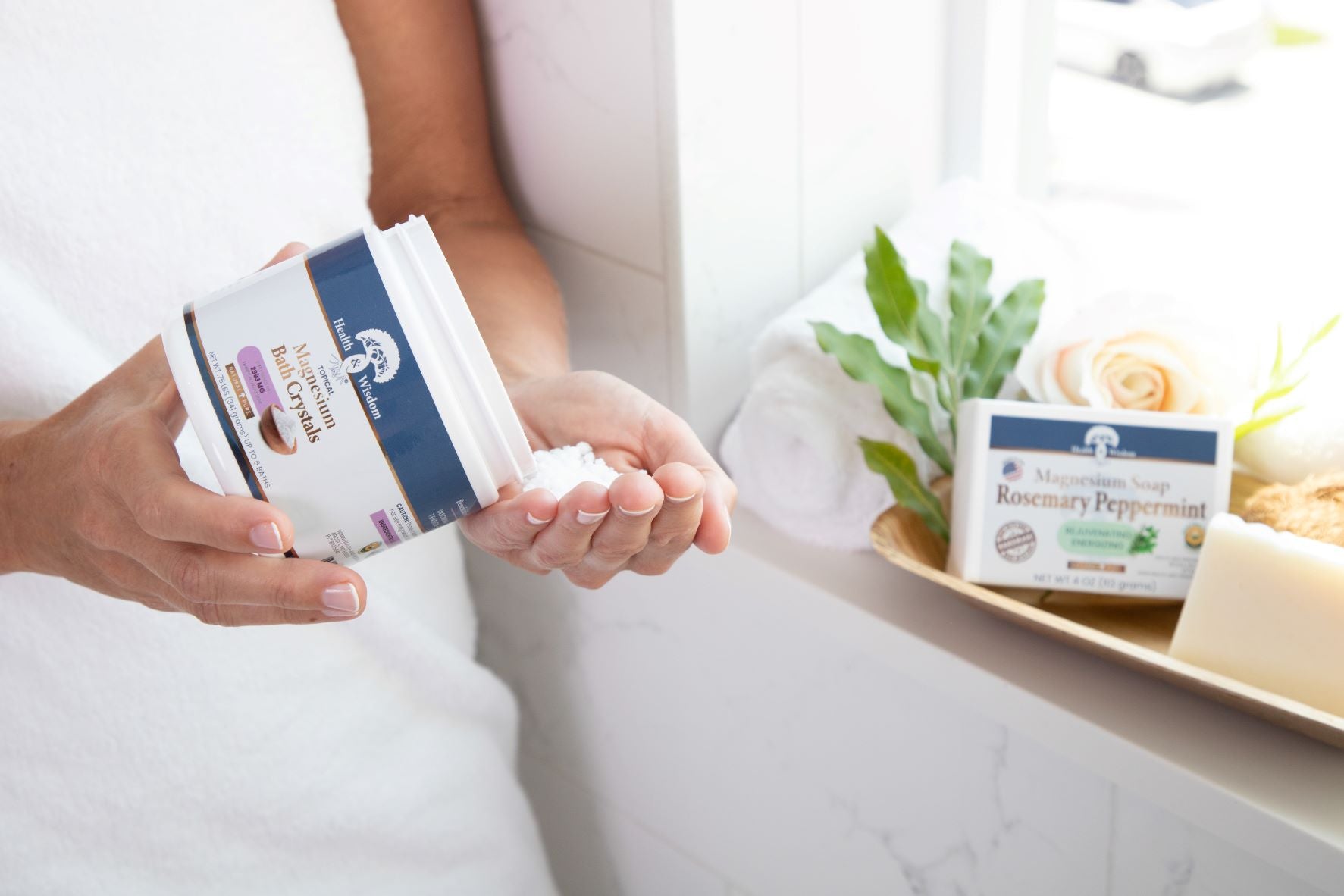 Health and Wisdom Magnesium Bath Crystals