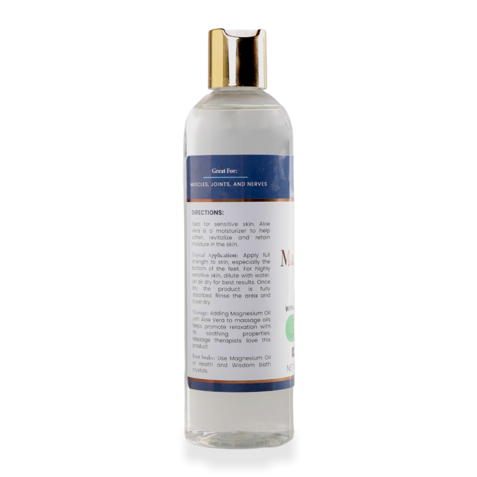 Health and Wisdom Magnesium Oil Plus Aloe Vera